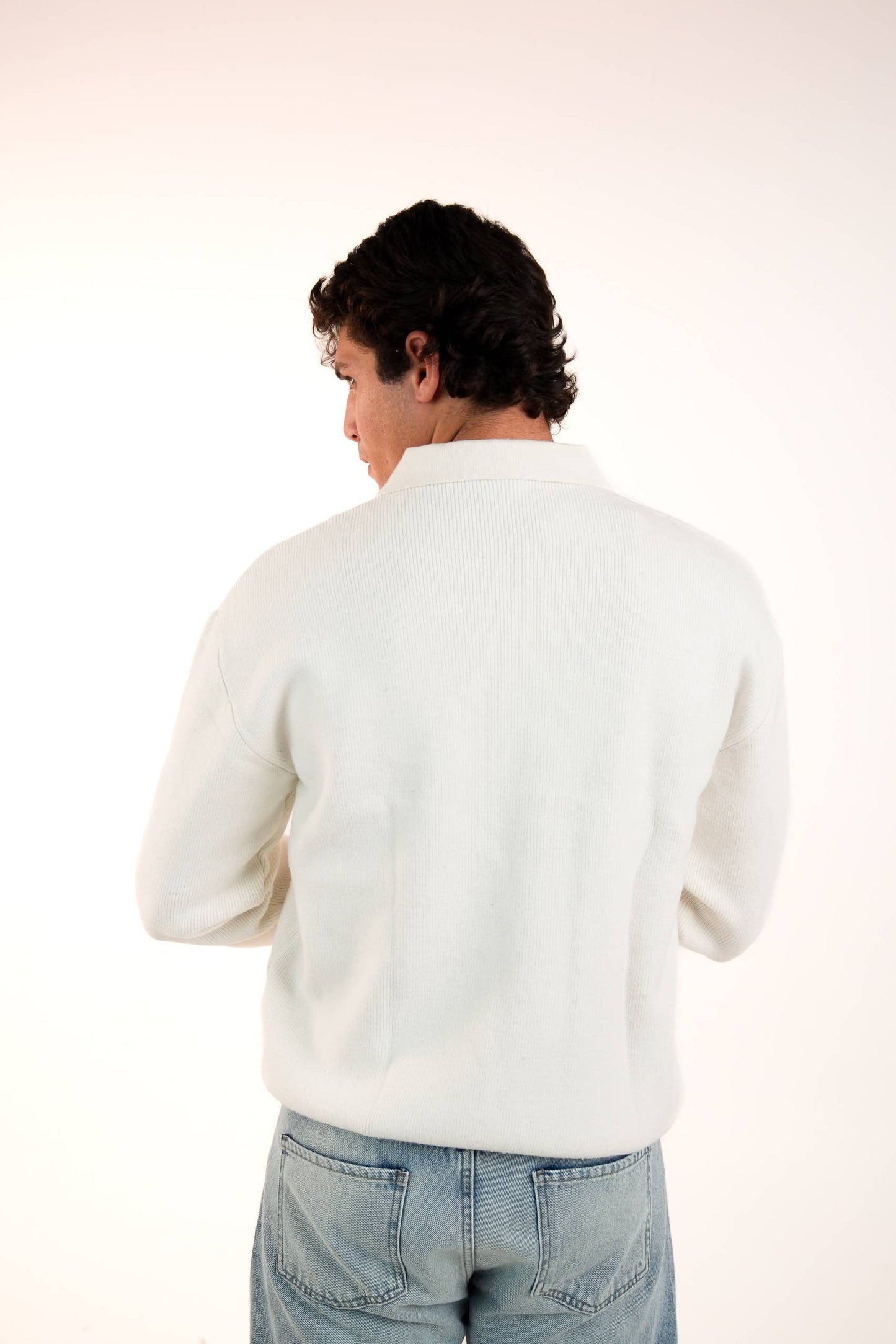 MEN'S KNITTED QUARTER ZIP