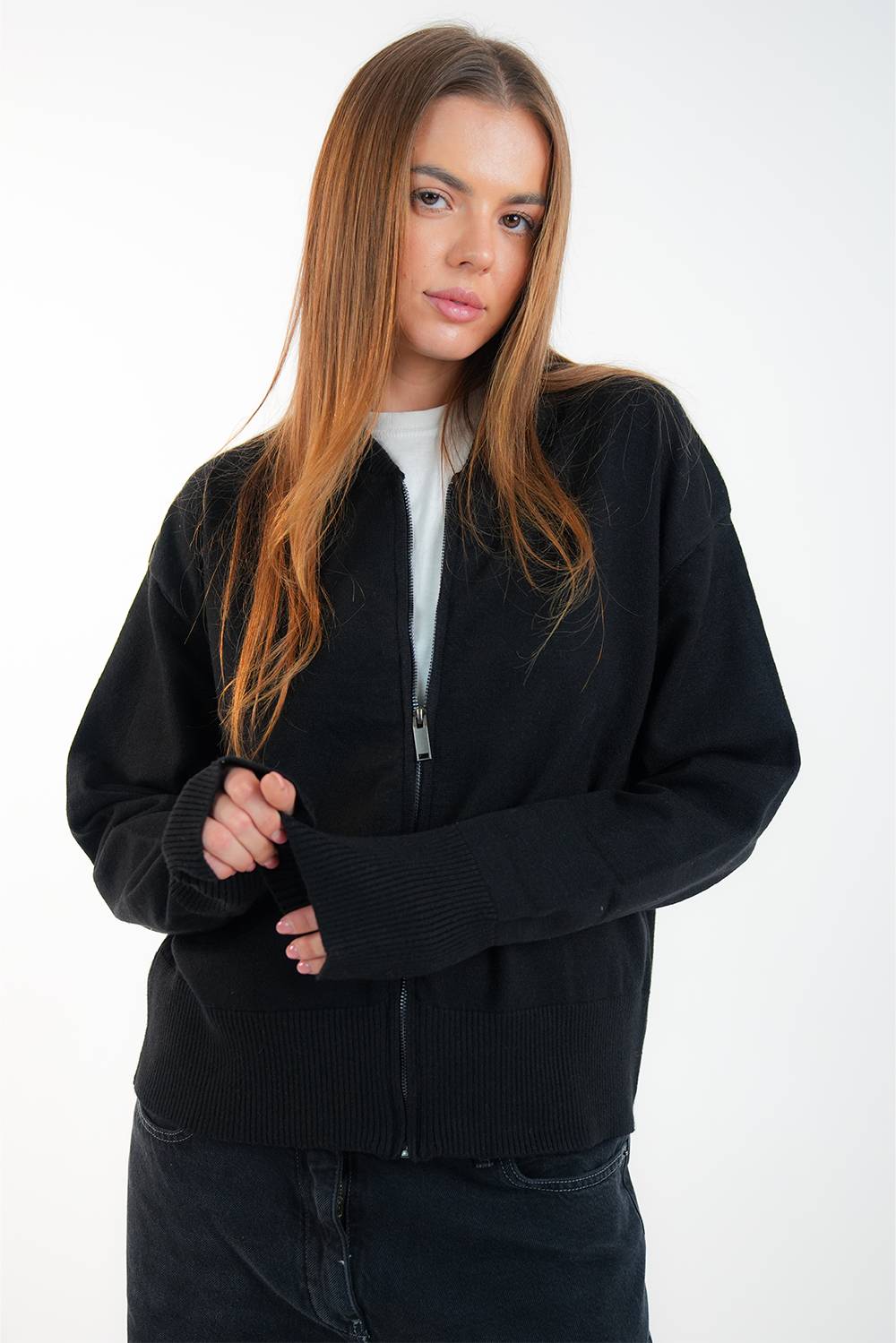 WOMEN'S KNITTED JACKET