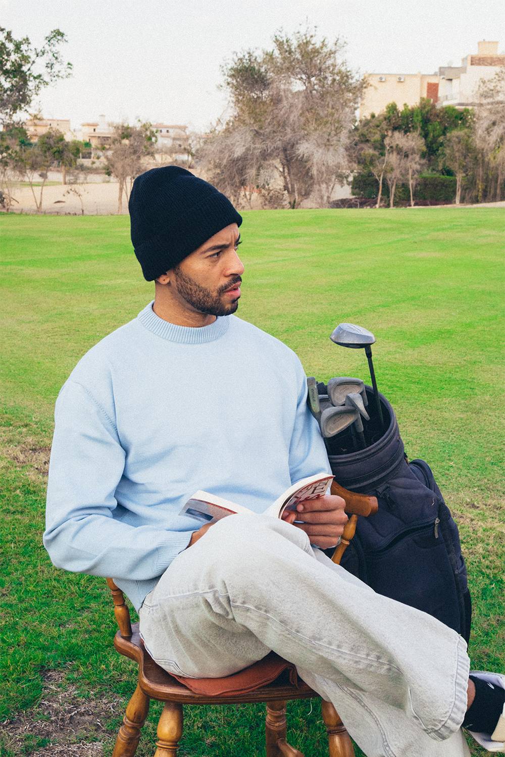 MEN'S KNITTED CREWNECK