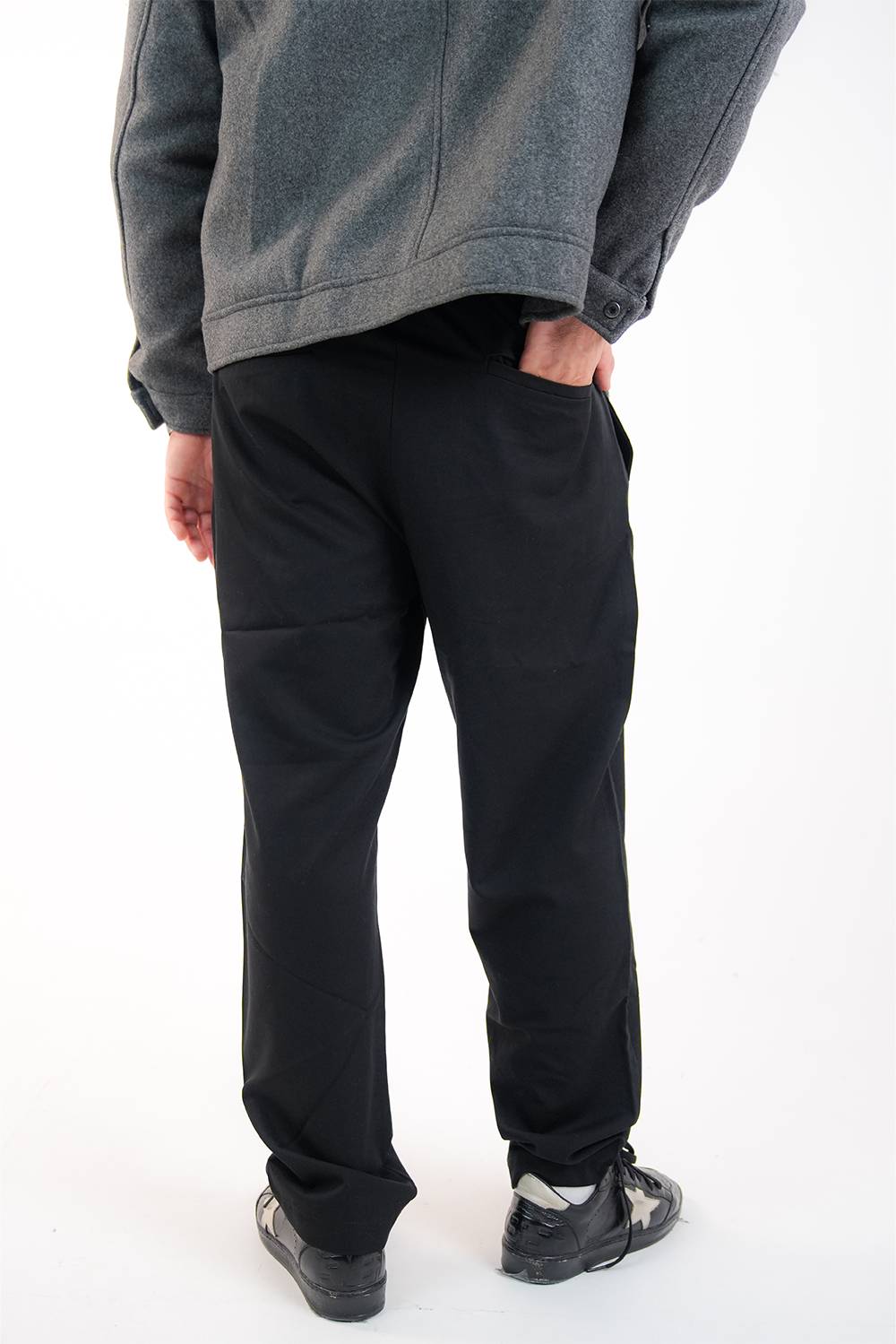 MEN'S BLACK TAILORED PANTS