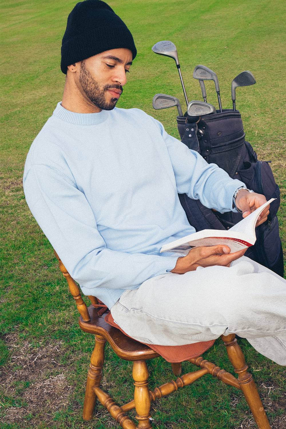 MEN'S KNITTED CREWNECK